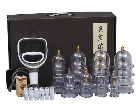 24 Cups Premium Quality Vacuum Cupping Set