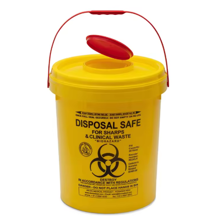 Sharps Container Needles Disposal Box