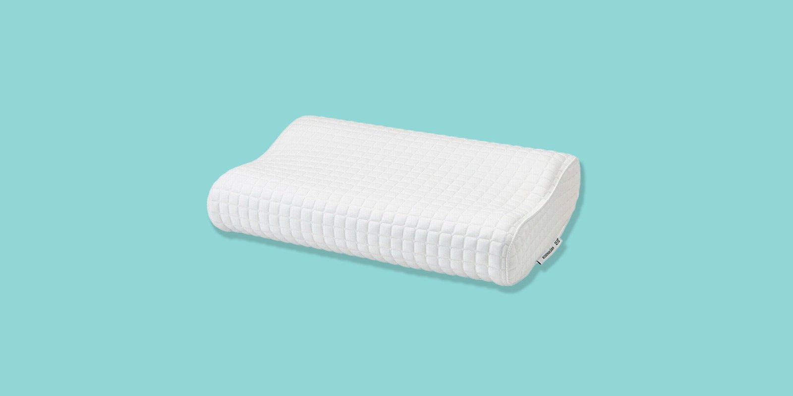 Contour Medium Density Memory Foam Pillow Size 60x40x10/12cm